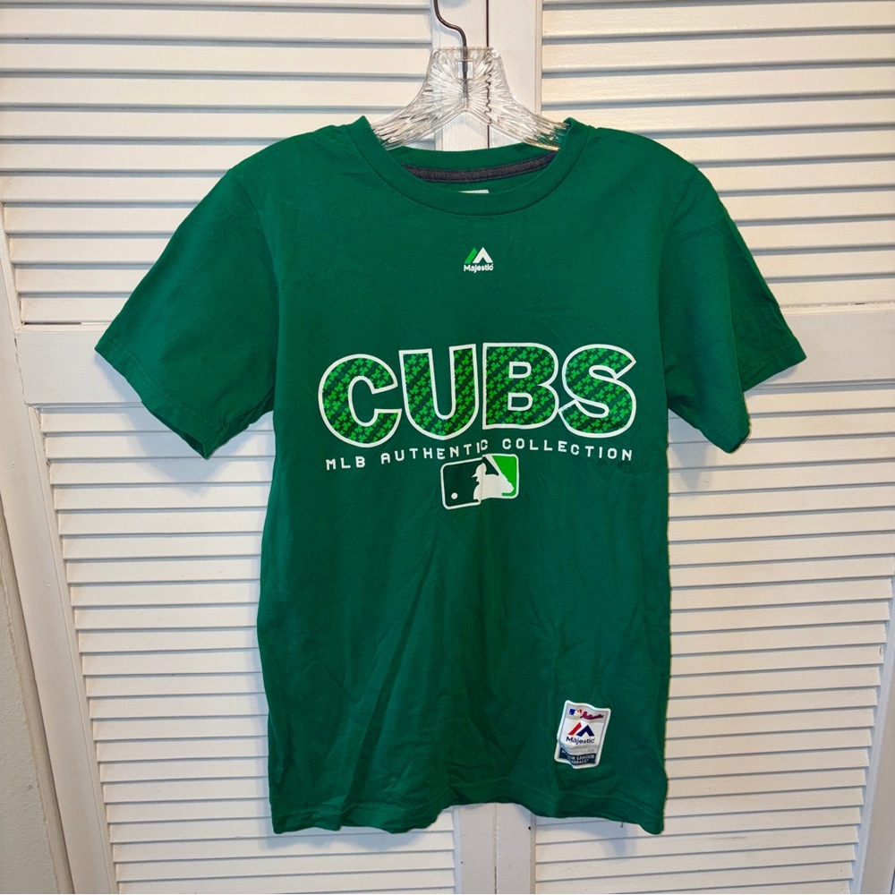 Unisex Majestic Green Cubs Shirt